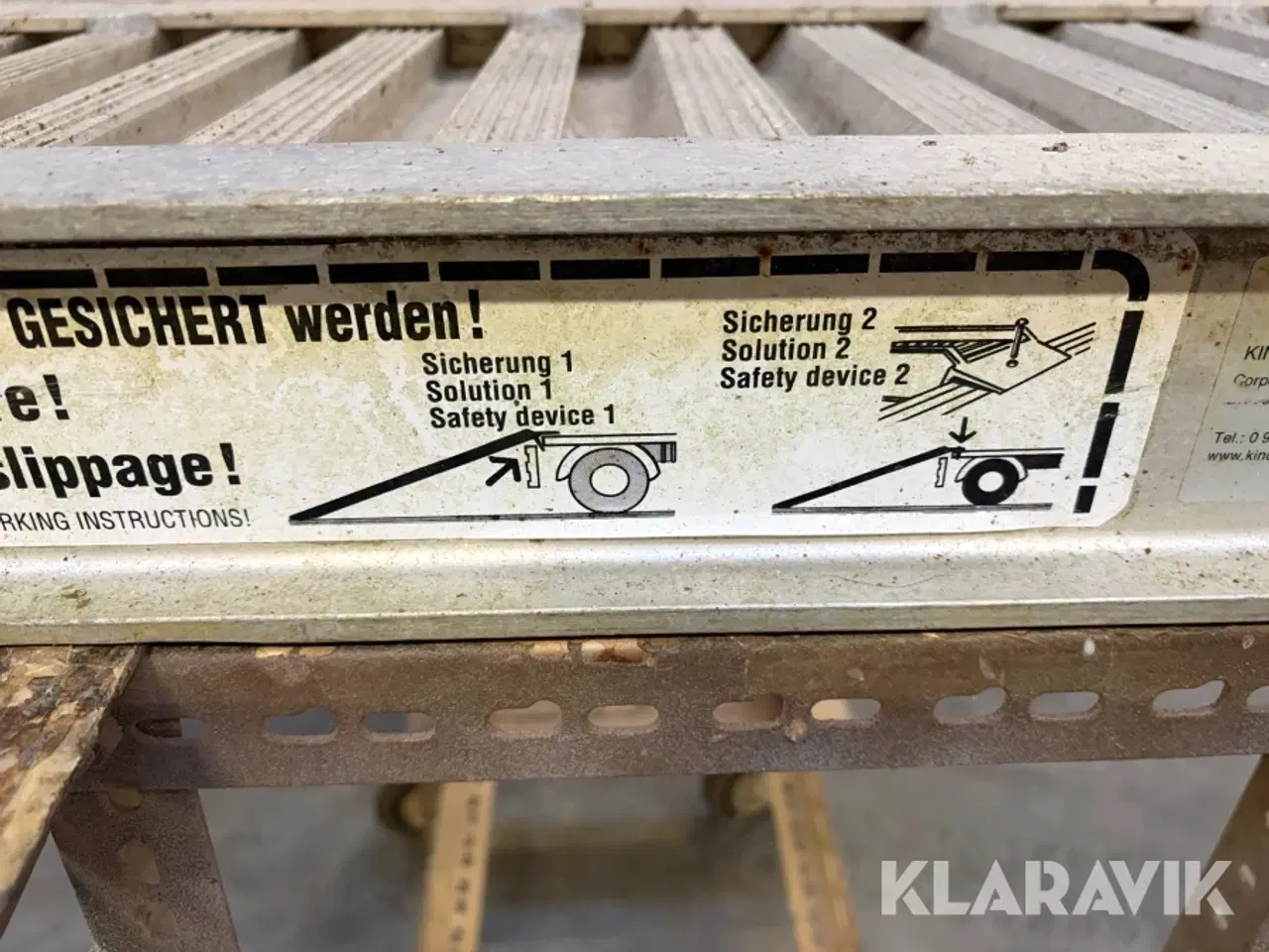 Billede 6 - Aluminium ramper Altec AVS 93 OR