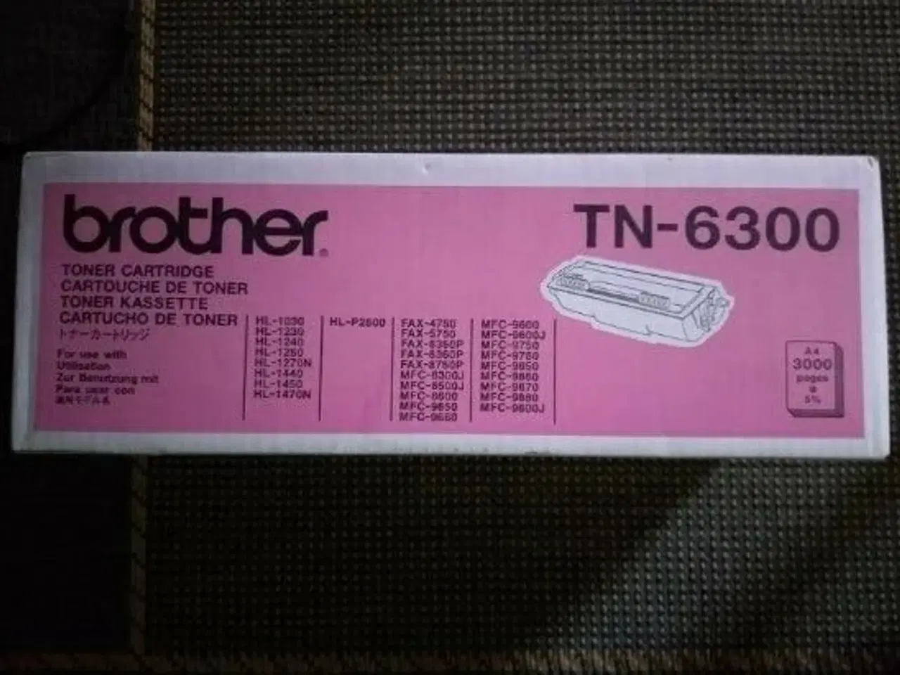 Billede 1 - Brother Nyt Toner TN-6300
