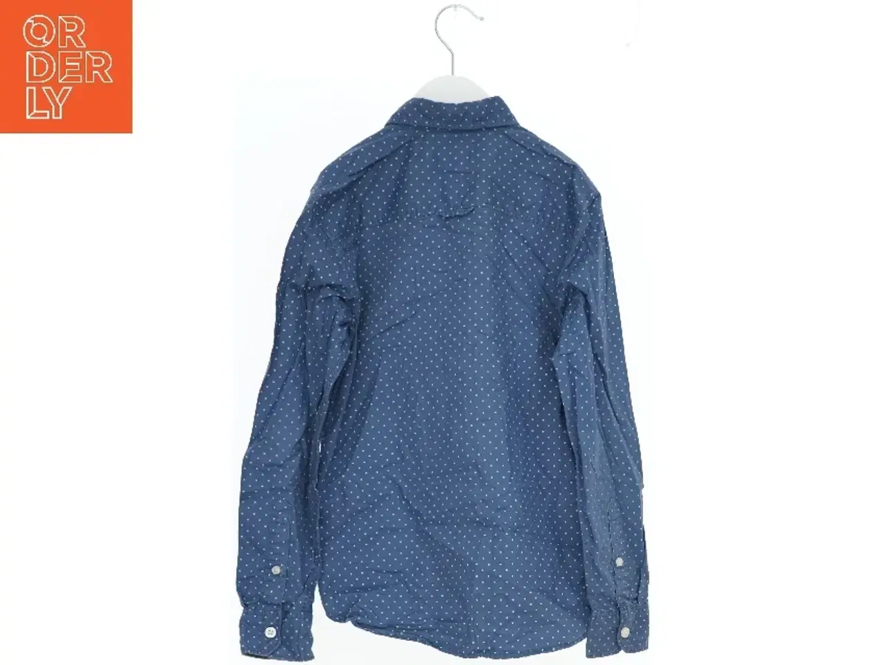 Billede 2 - Langærmet skjorte med prikker fra Logg (str. 140)