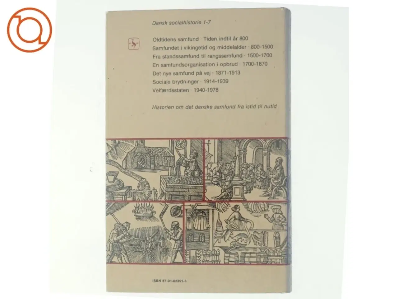 Billede 3 - Fra standssamfund til rangssamfund 1500-1700 (Bog) fra Gyldendal