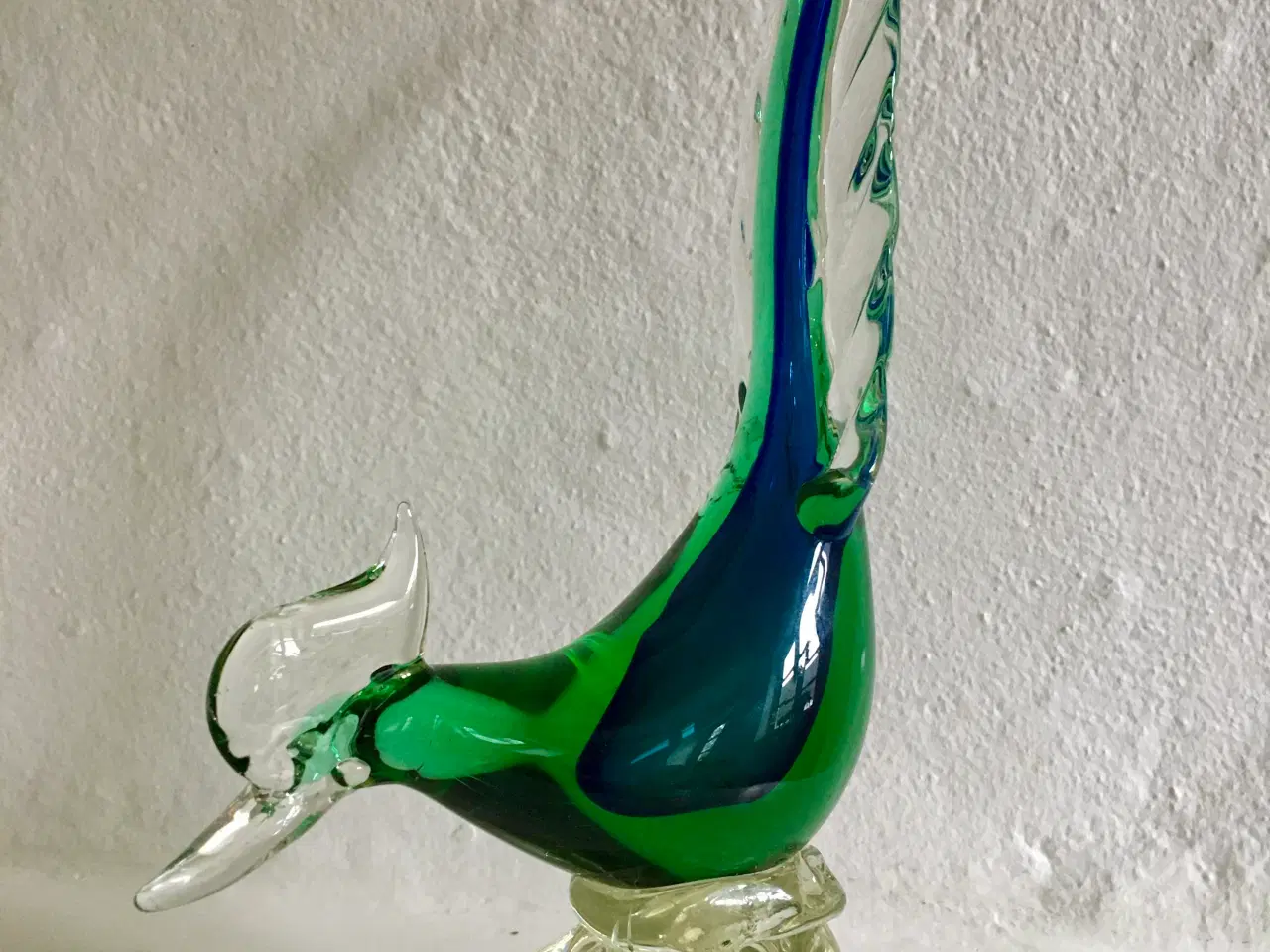 Billede 1 - Murano Vintage Glas fasan fugl fra Venedig