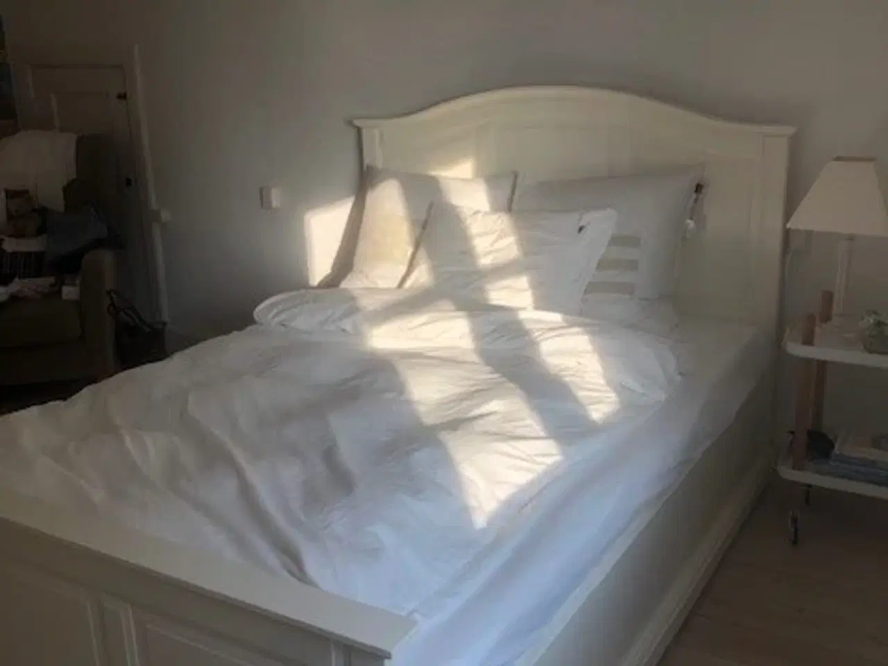Billede 1 - Seng Birkeland, IKEA med Sultan boxmadras