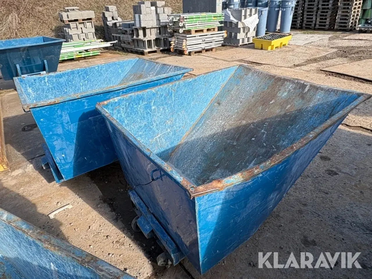 Billede 3 - Vippecontainere Intra Tippo 900 - 2 styk