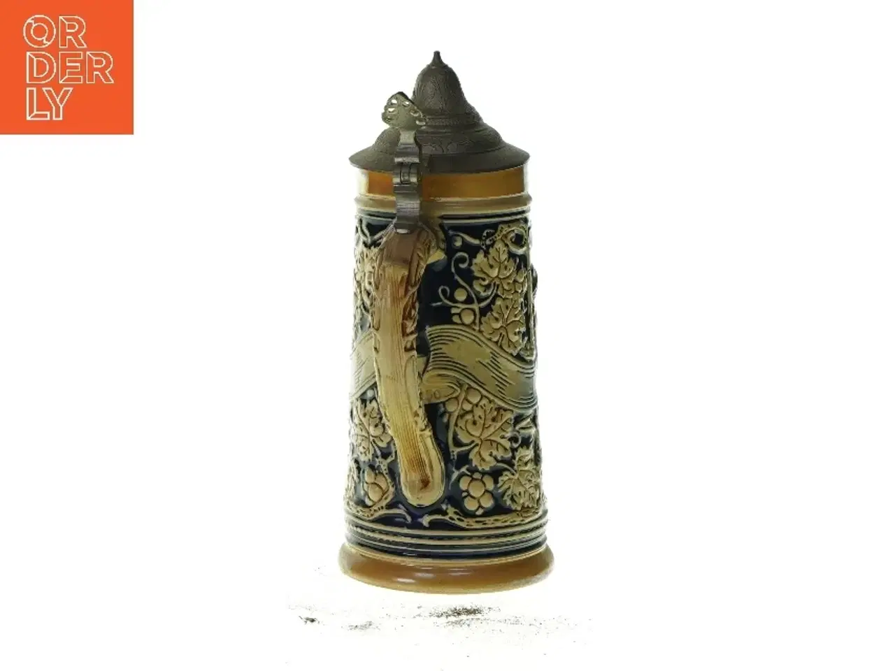 Billede 2 - Kande/ Krus med print fra Ukendt (str. HØ:24x10cm)