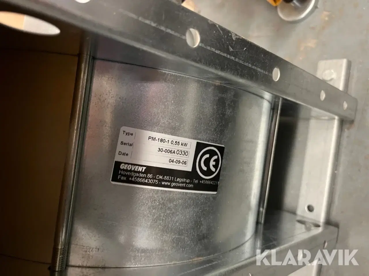 Billede 5 - Udsugning/Ventilation Geovent