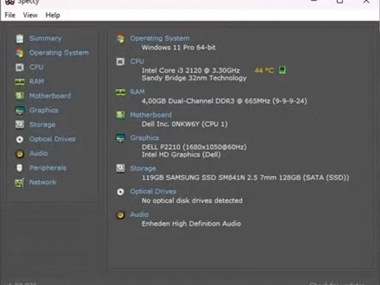 Billede 6 - Dell Optiplex 790 med tilbehør, Core i3, 128GB SSD