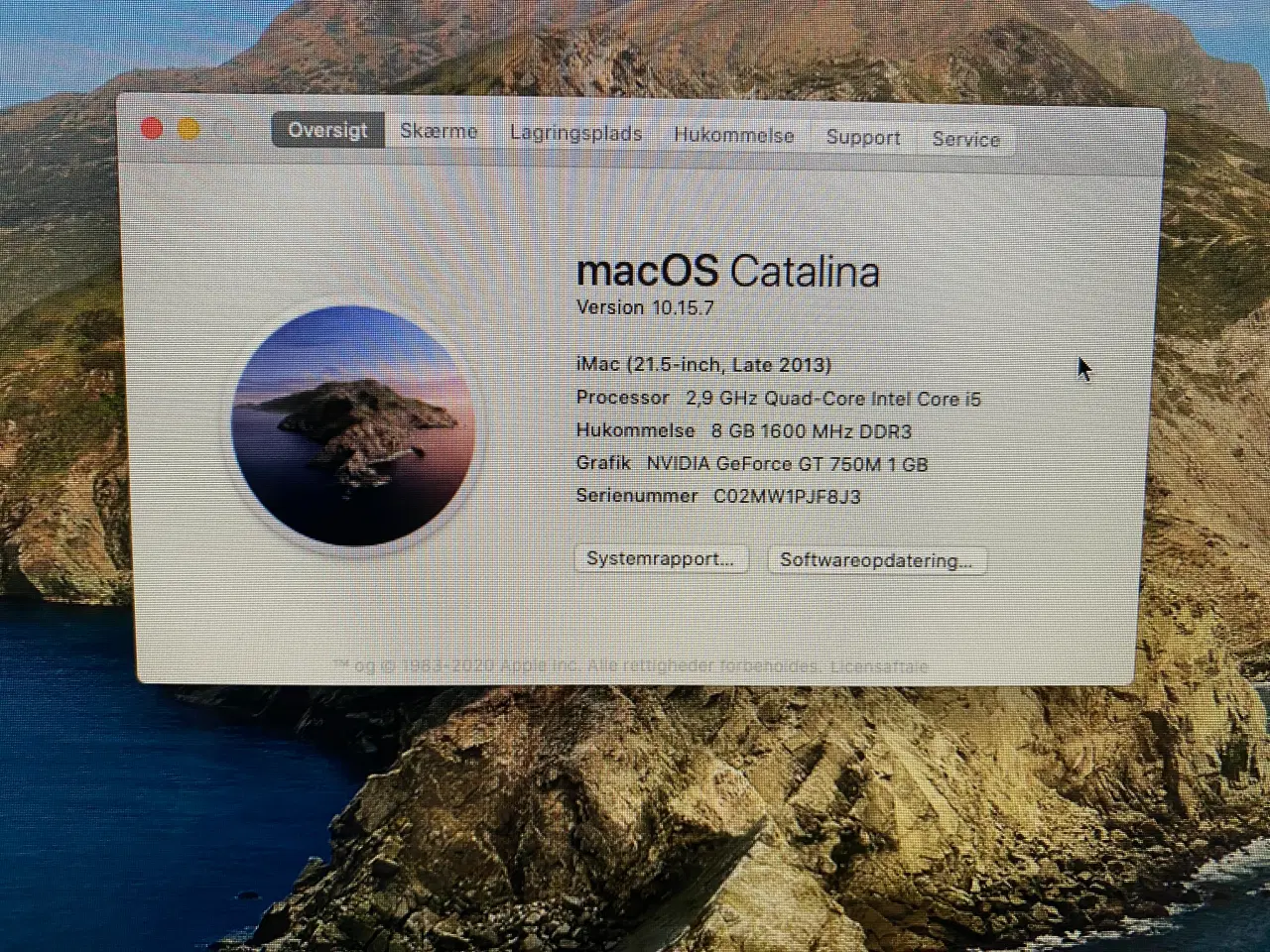 Billede 1 - iMac (21.5", Late 2013)