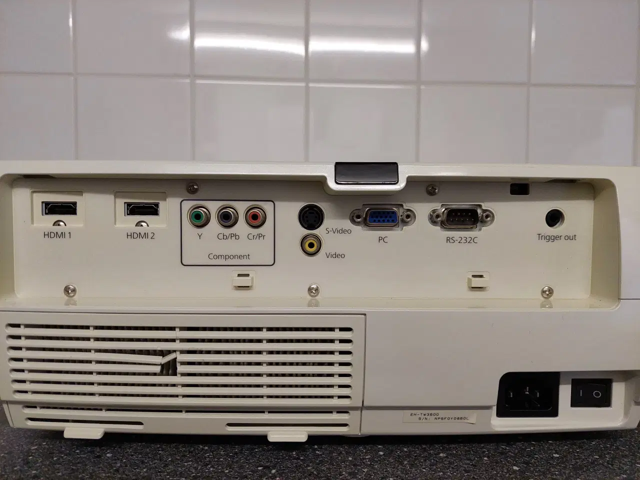 Billede 4 - Projektor Epson EH-TW 3600 med stort lærred