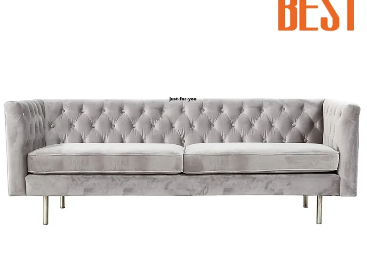 Billede 1 - Velour sofa !