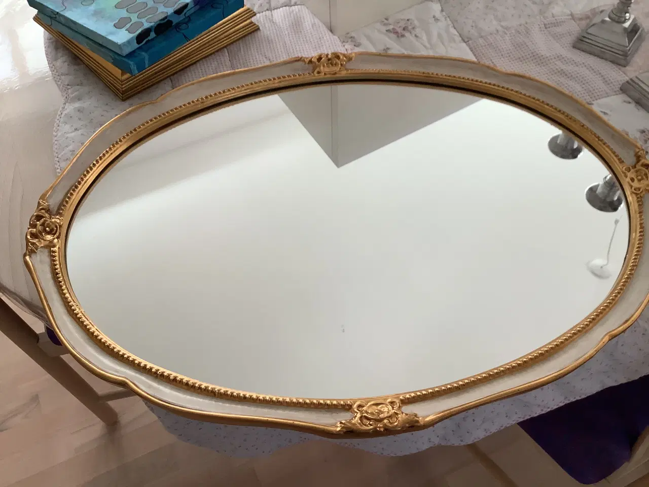 Billede 1 - Spejl ovalt