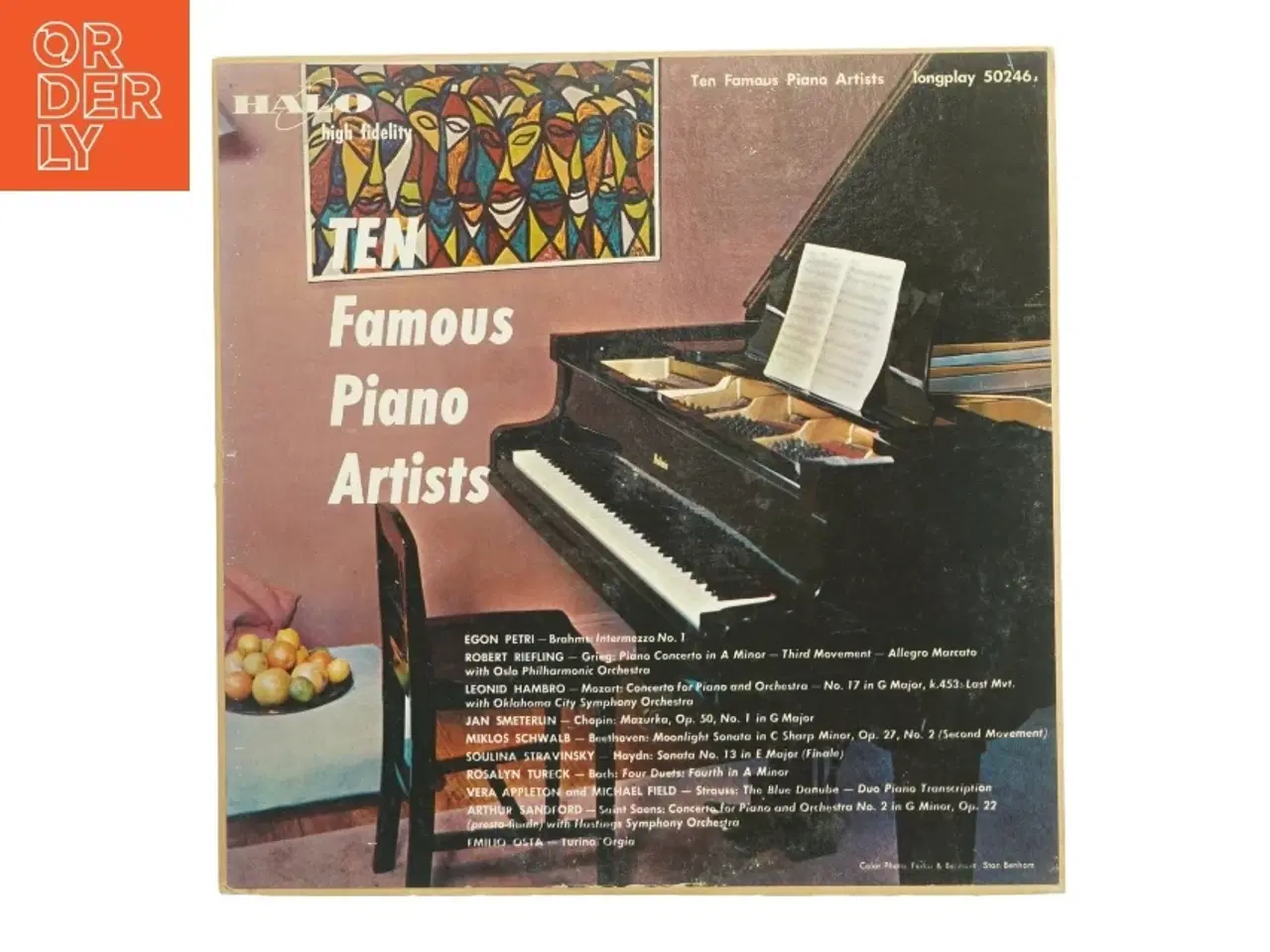 Billede 1 - Ten Famous Piano Artists Vinyl LP