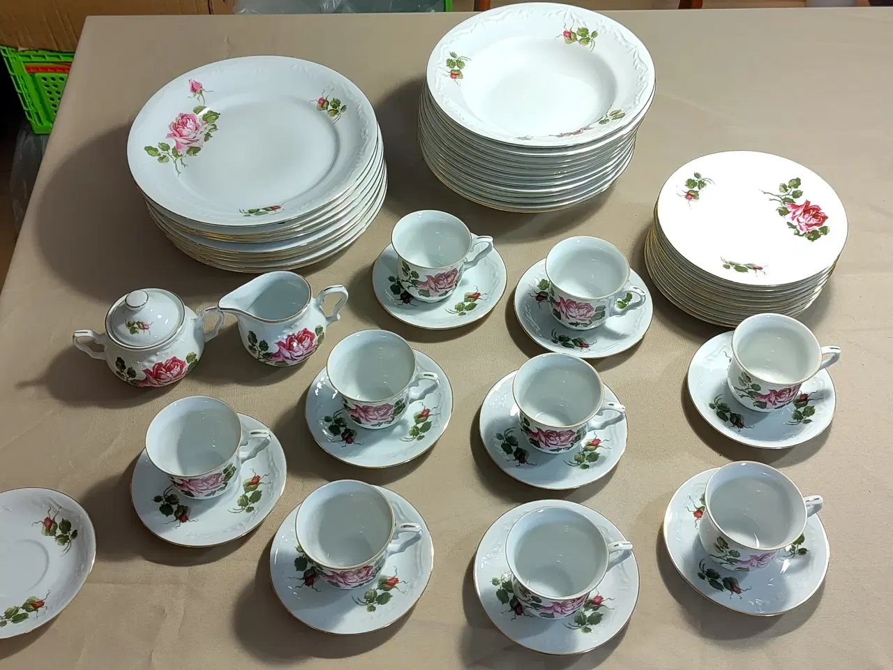 Billede 1 - Jarolina blomster stel