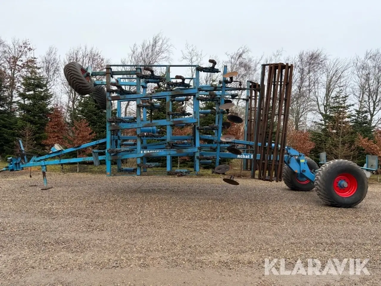 Billede 2 - Stubharve Lemken Achat 9 med bremser