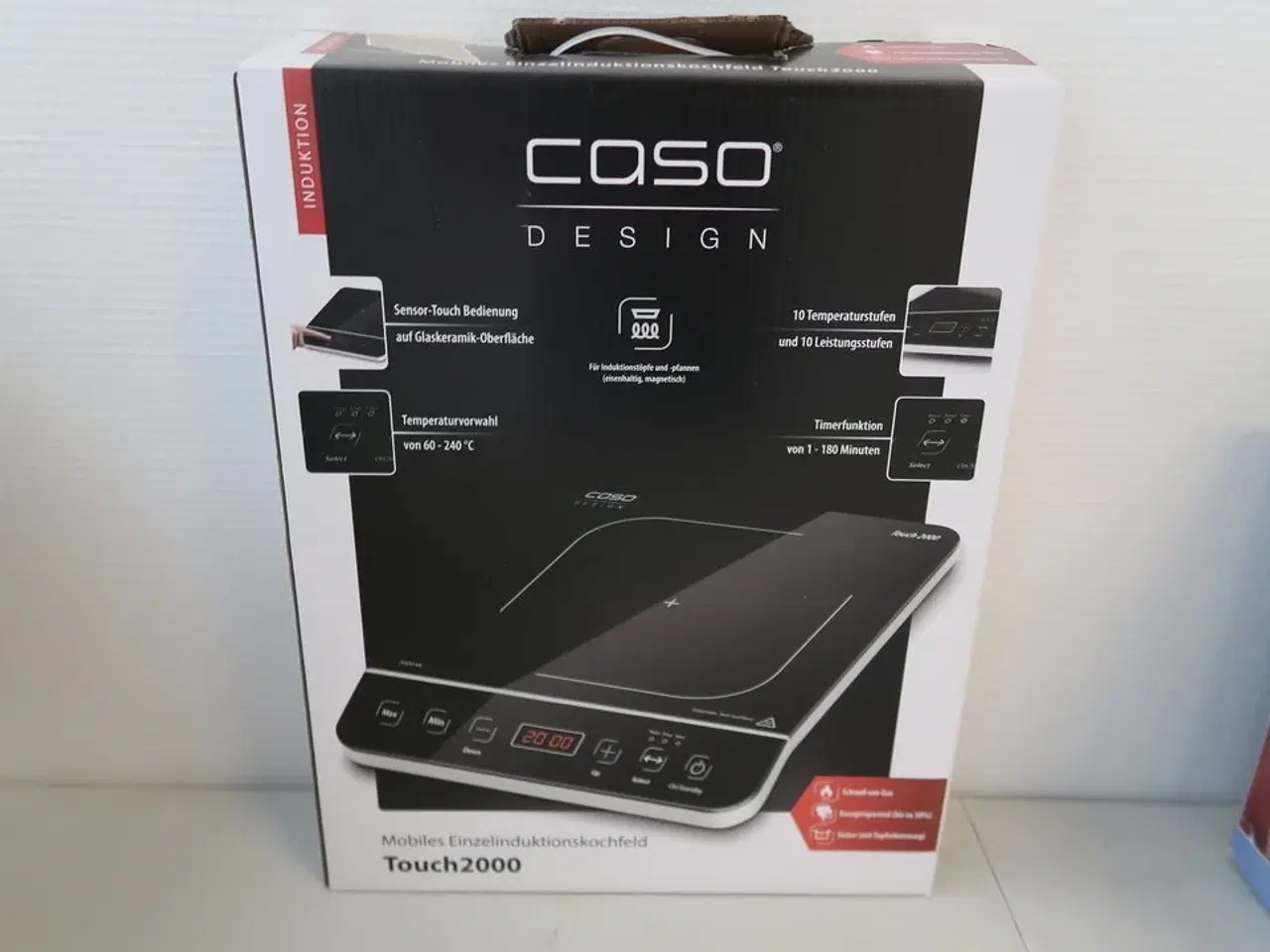 Billede 1 - Caso Touch2000 induktionsplade