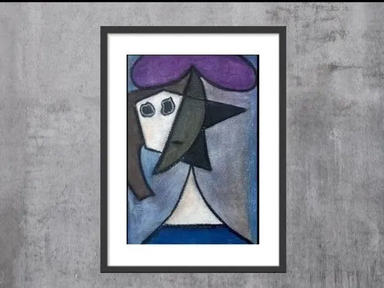 Billede 11 - Forskellige akvareller, Picasso interpretationer