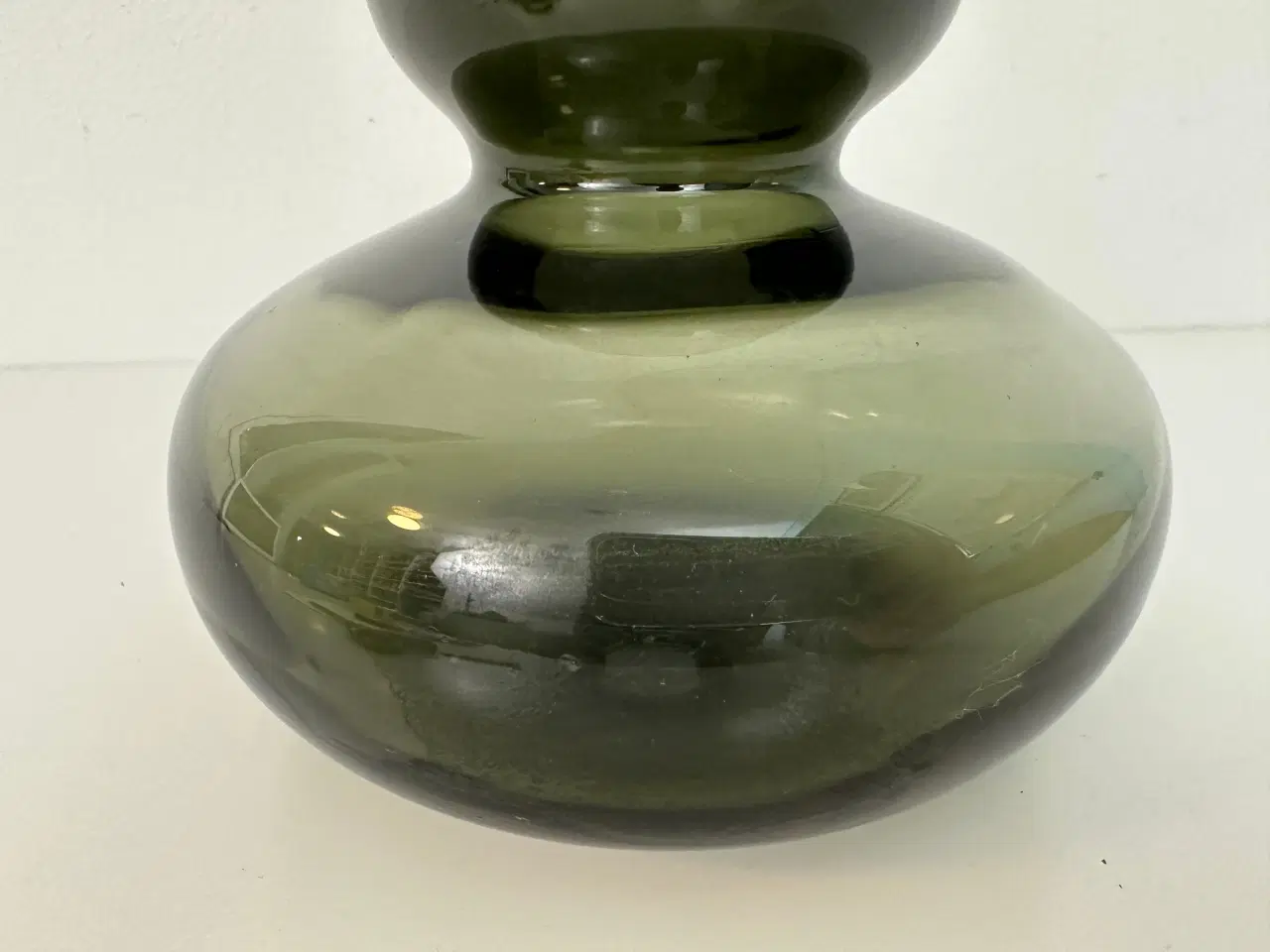 Billede 3 - Glas vase (Holmegaard?)