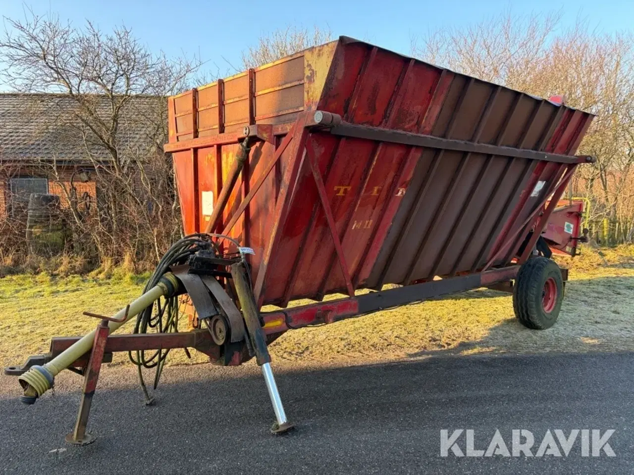 Billede 1 - Flishugger Lindana TP 150 PTO med højtipsvogn