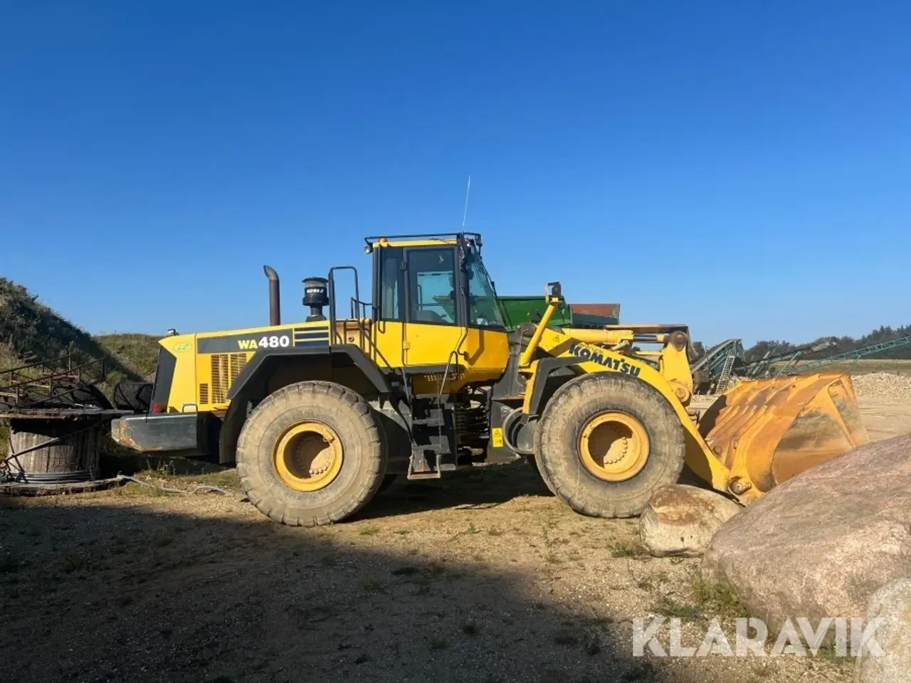 Billede 12 - Gummiged Komatsu WA 480-6