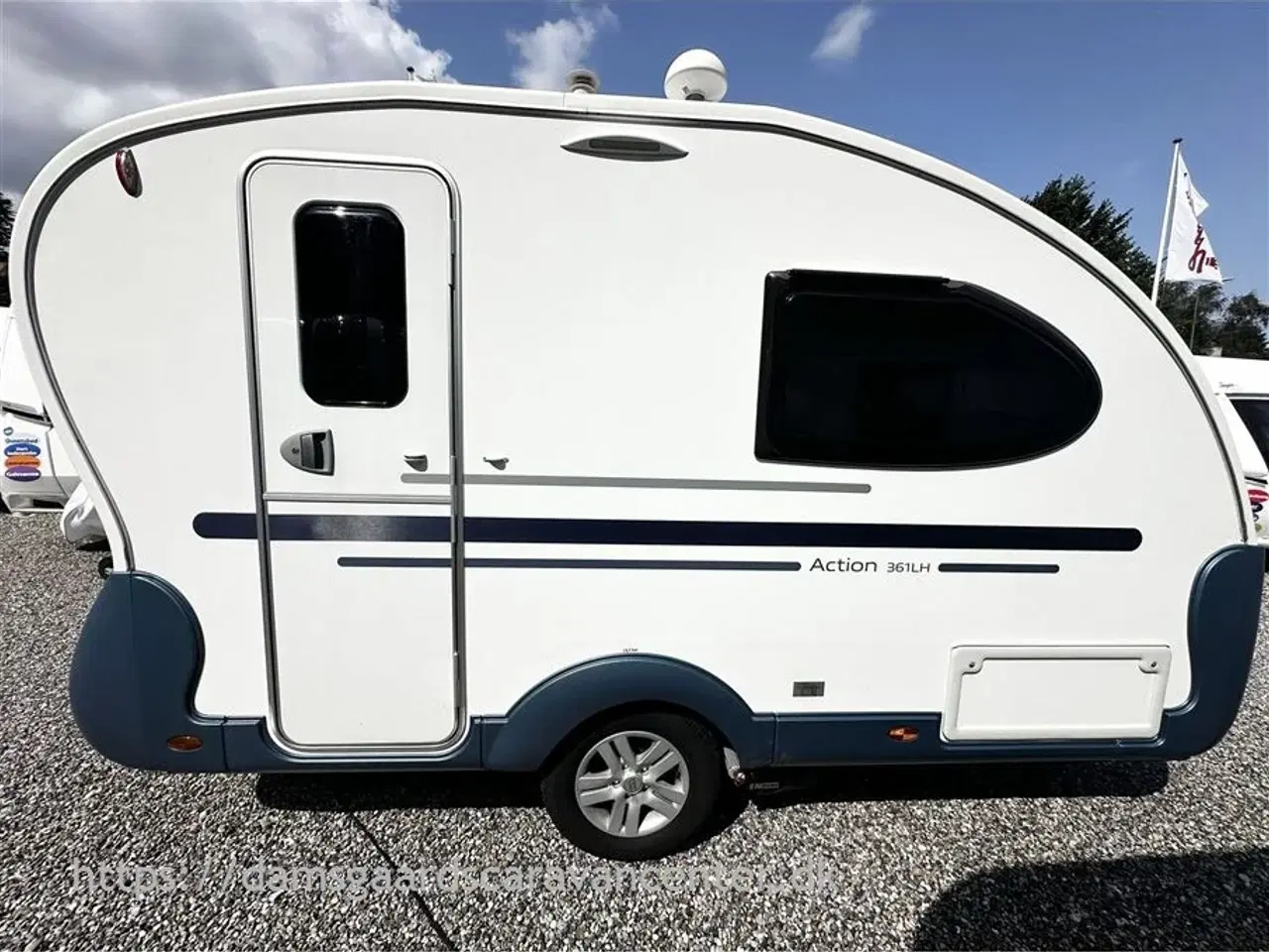 Billede 1 - 2017 - Adria Action 361 LH   Enkeltsenge-Mover-Solsejl