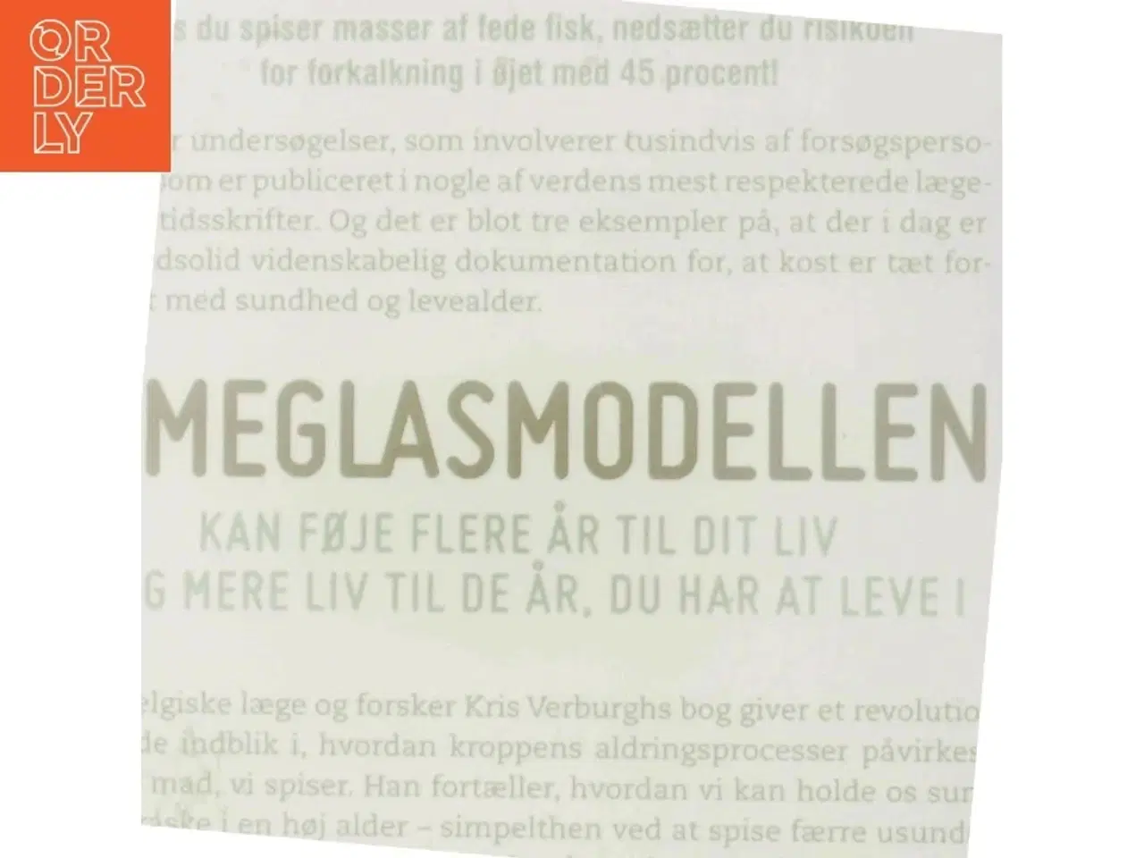 Billede 3 - Timeglasmodellen : om at tabe sig og holde sig ung længere af Kris Verburgh (Bog)