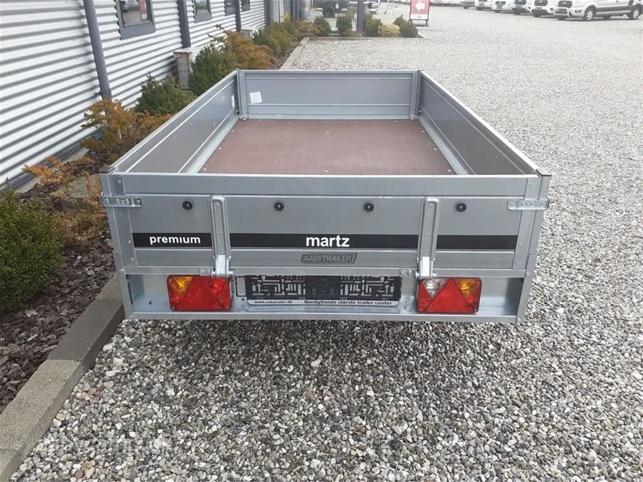 Billede 5 - 0 - Martz Premium 230   Fritids trailer EKSTRA KRAFTIG størrelse. 230x125 cm 40 cm høje sider.