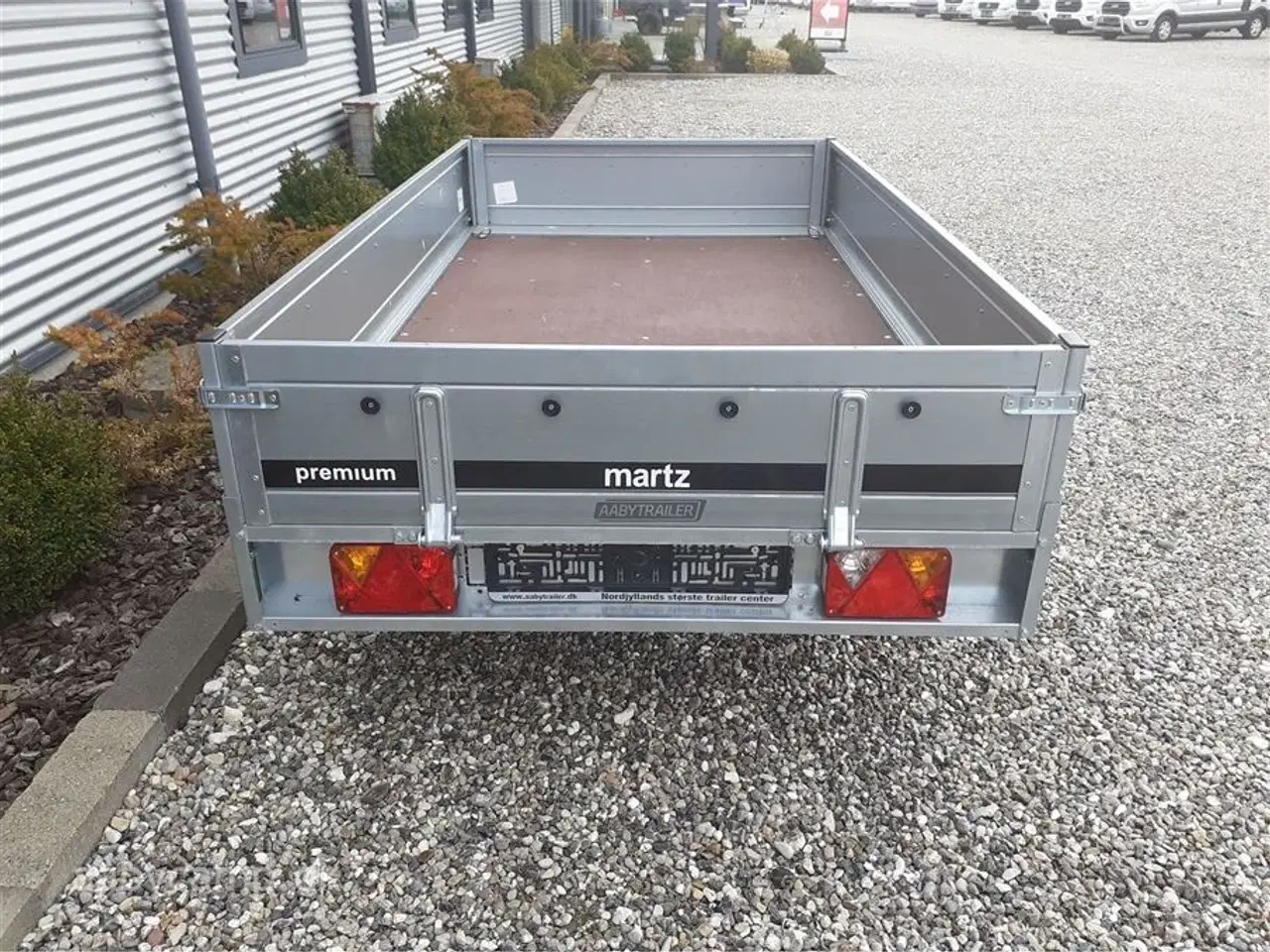 Billede 5 - 0 - Martz Premium 230   Fritids trailer EKSTRA KRAFTIG st�ørrelse. 230x125 cm 40 cm høje sider.