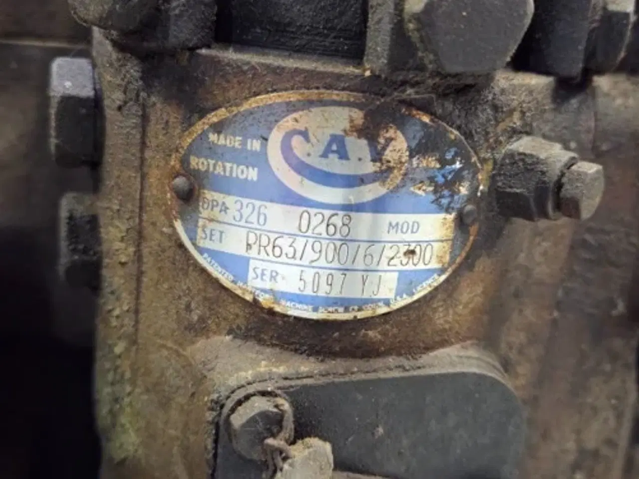 Billede 20 - Perkins 6.354 Motor 354VC2772  Gangbar