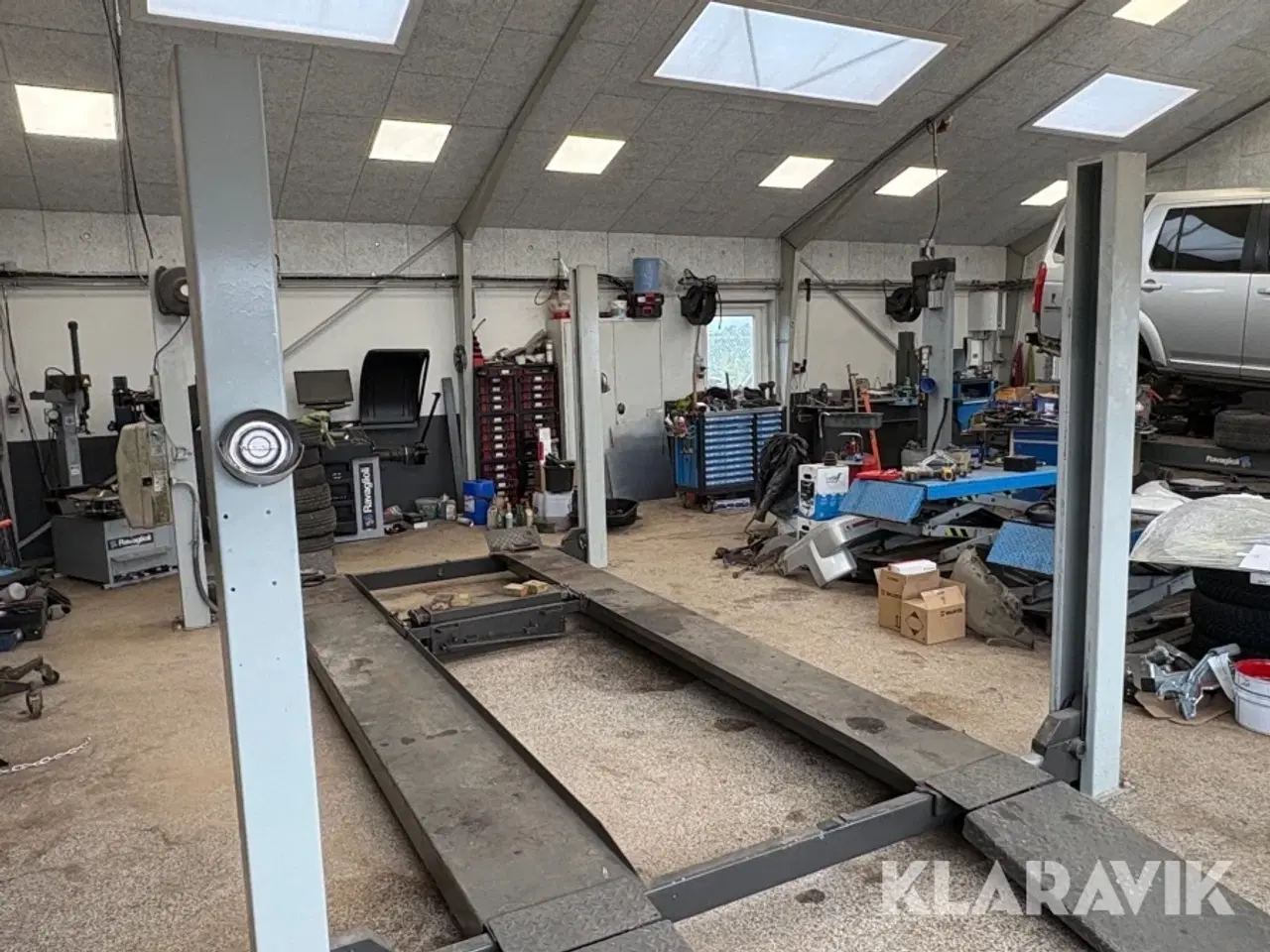 Billede 4 - 4-søjlet lift Stenhøj DS4 3,5 ton