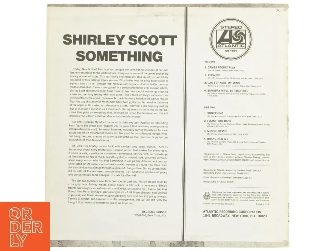 Billede 3 - Shirley Scott - Something vinylalbum