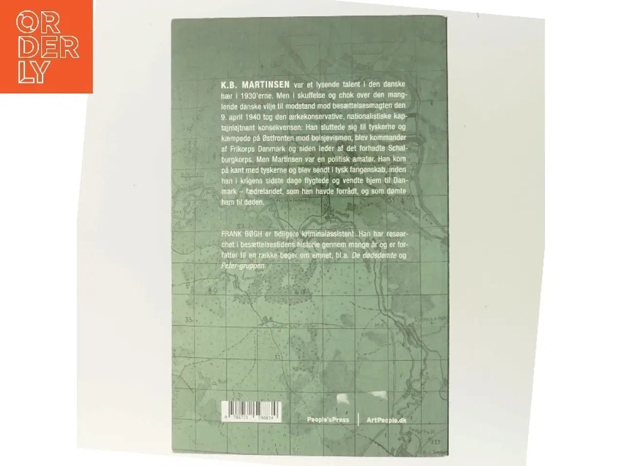 Billede 3 - K.B. Martinsen : dansk officer og landsforræder af Frank Bøgh (Bog)