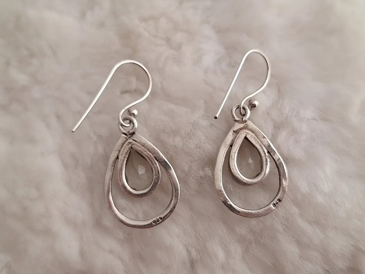 Billede 2 - Yndige 925 sterlingsølv øreringe 