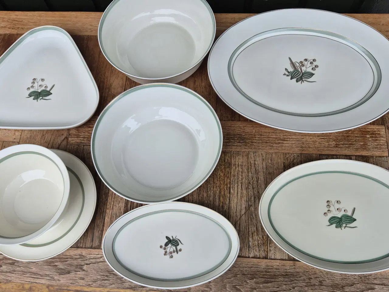 Billede 3 - Hjertegræs - fad - skål - kop - saucekande