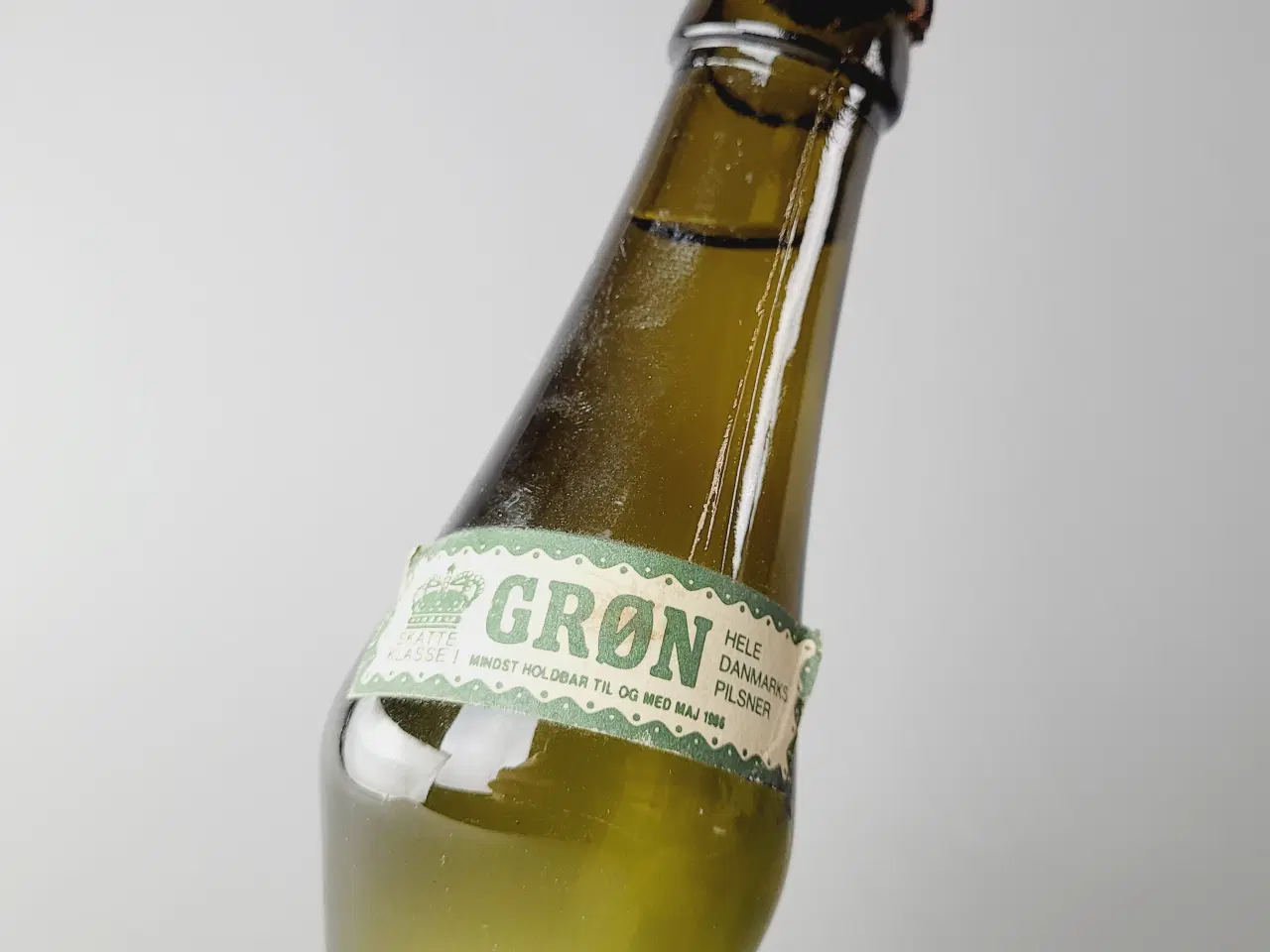Billede 7 - ⭐️· Tuborg Grøn Pilsner – Unik "Snoet/Skæv" Flaske
