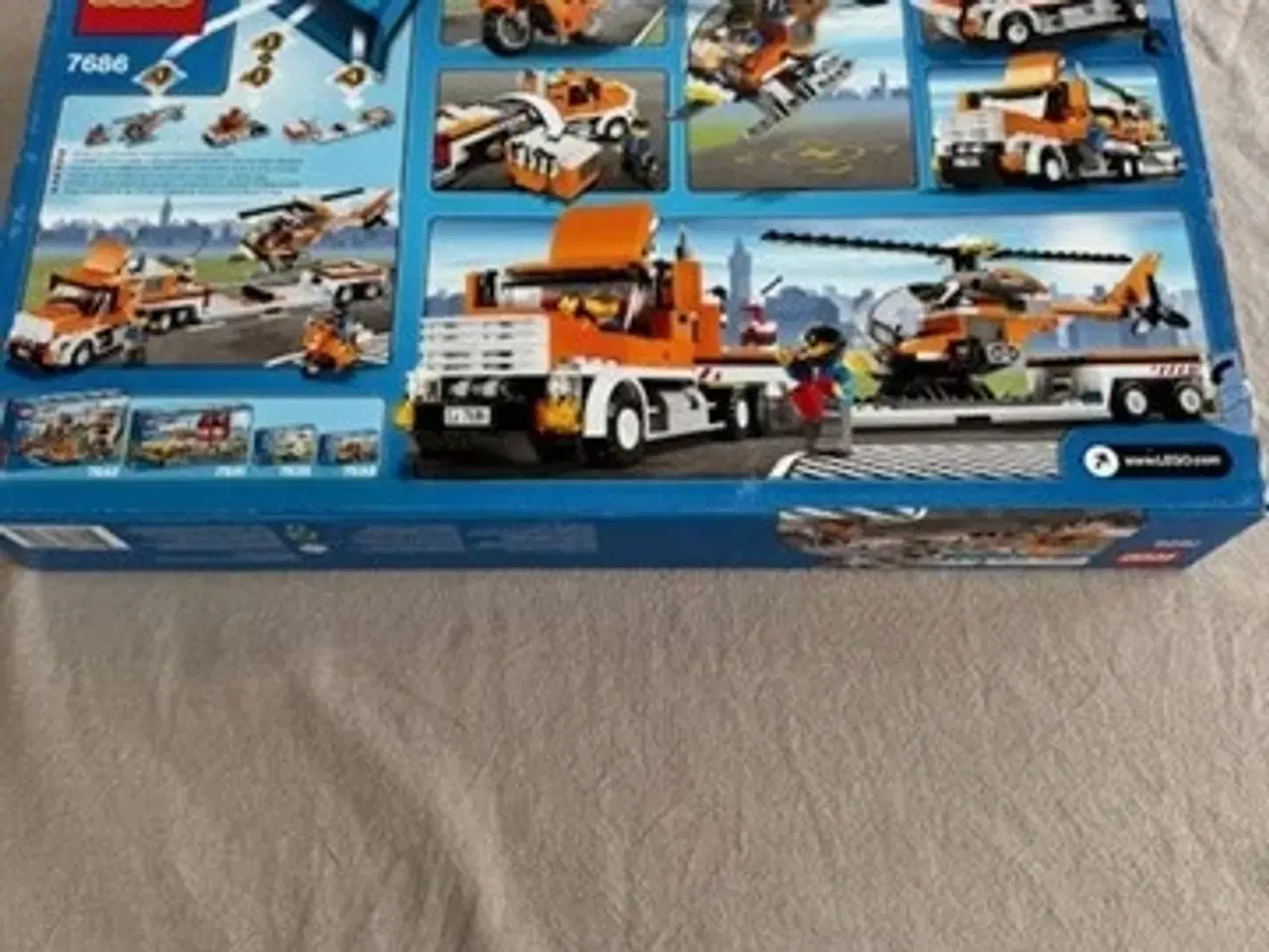 Billede 2 - LEGO 7686 – Helicopter Transporter (NY & UÅBNET)