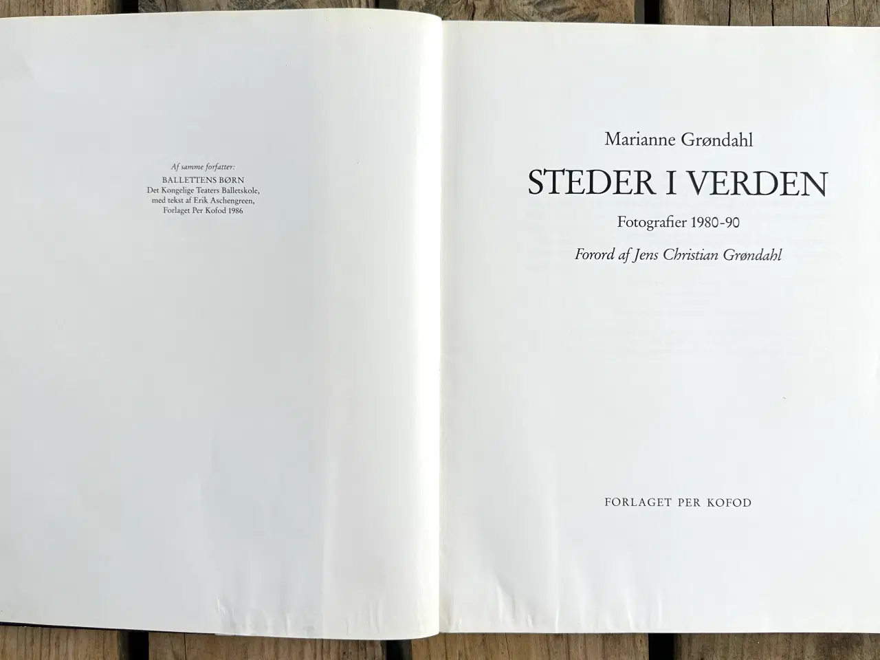 Billede 4 - Steder i Verden - Fotografier 1980-1990