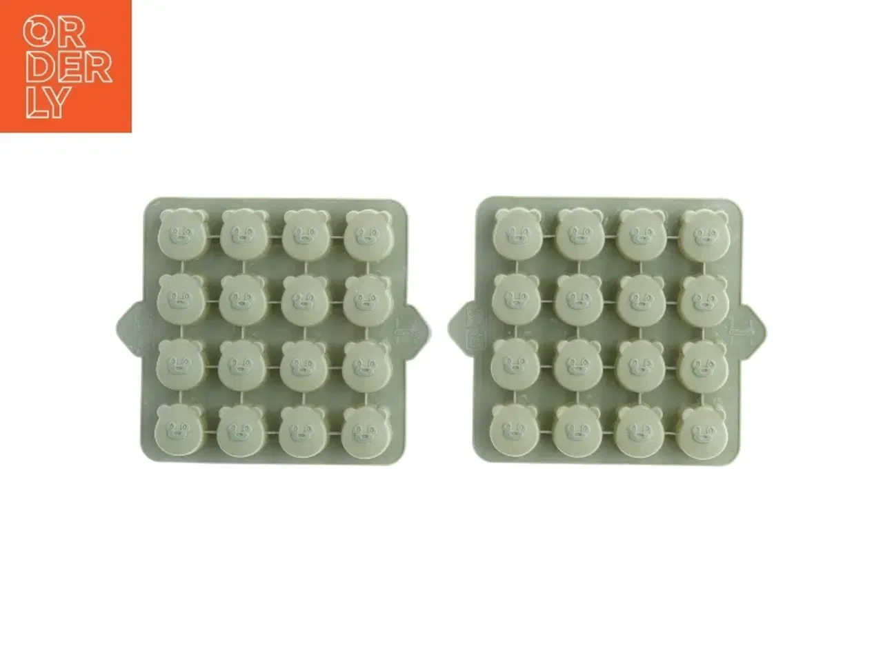 Billede 2 - Isterningebakker med bamseform fra Nuuroo (str. 15 x 15 cm)