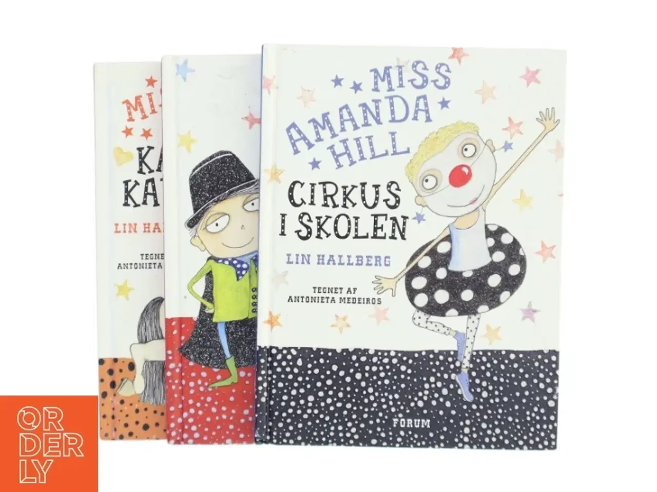 Billede 1 - Mis Amanda Hill (3 bøger) af Lin Hallberg (Bog)