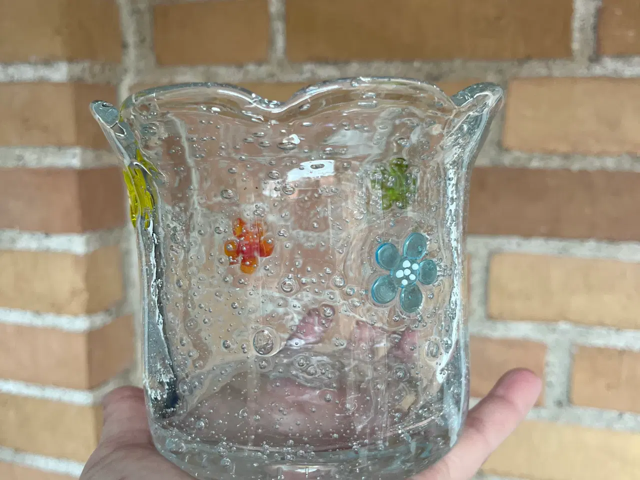 Billede 2 - Urtepotte / skål i glas