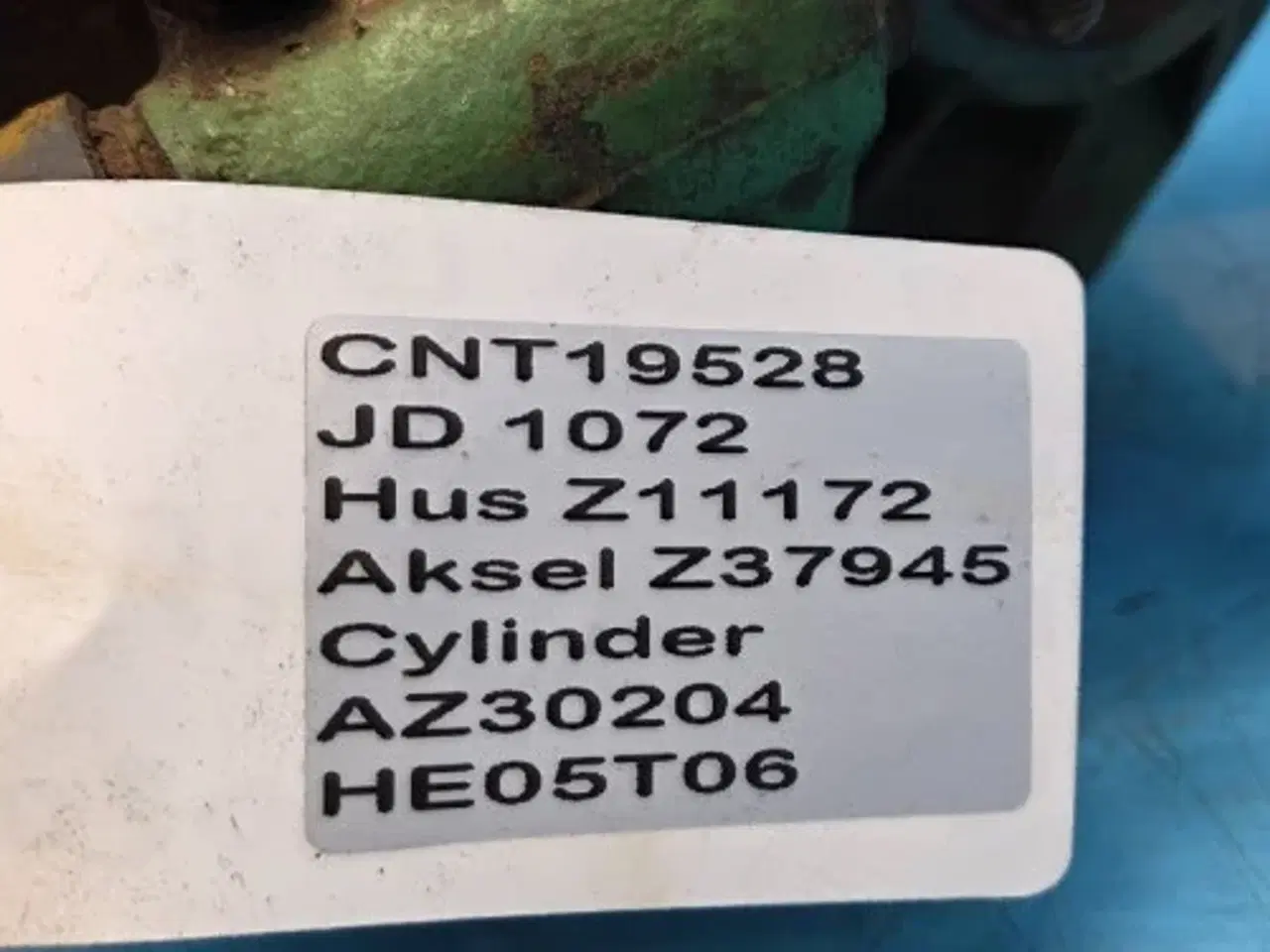 Billede 12 - John Deere 1072 Hus Z11172