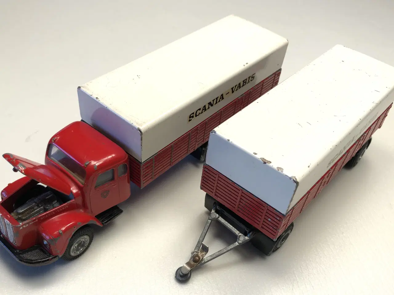 Billede 7 - TEKNO...SCANIA VABIS 76 LASTBIL MED ANHÆNGER