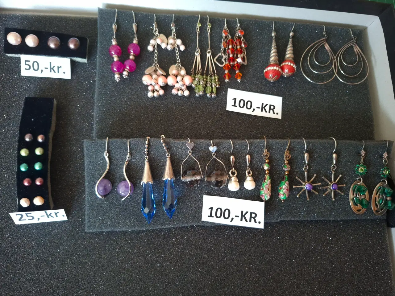 Billede 4 - Diverse Stering sølv øreringe 