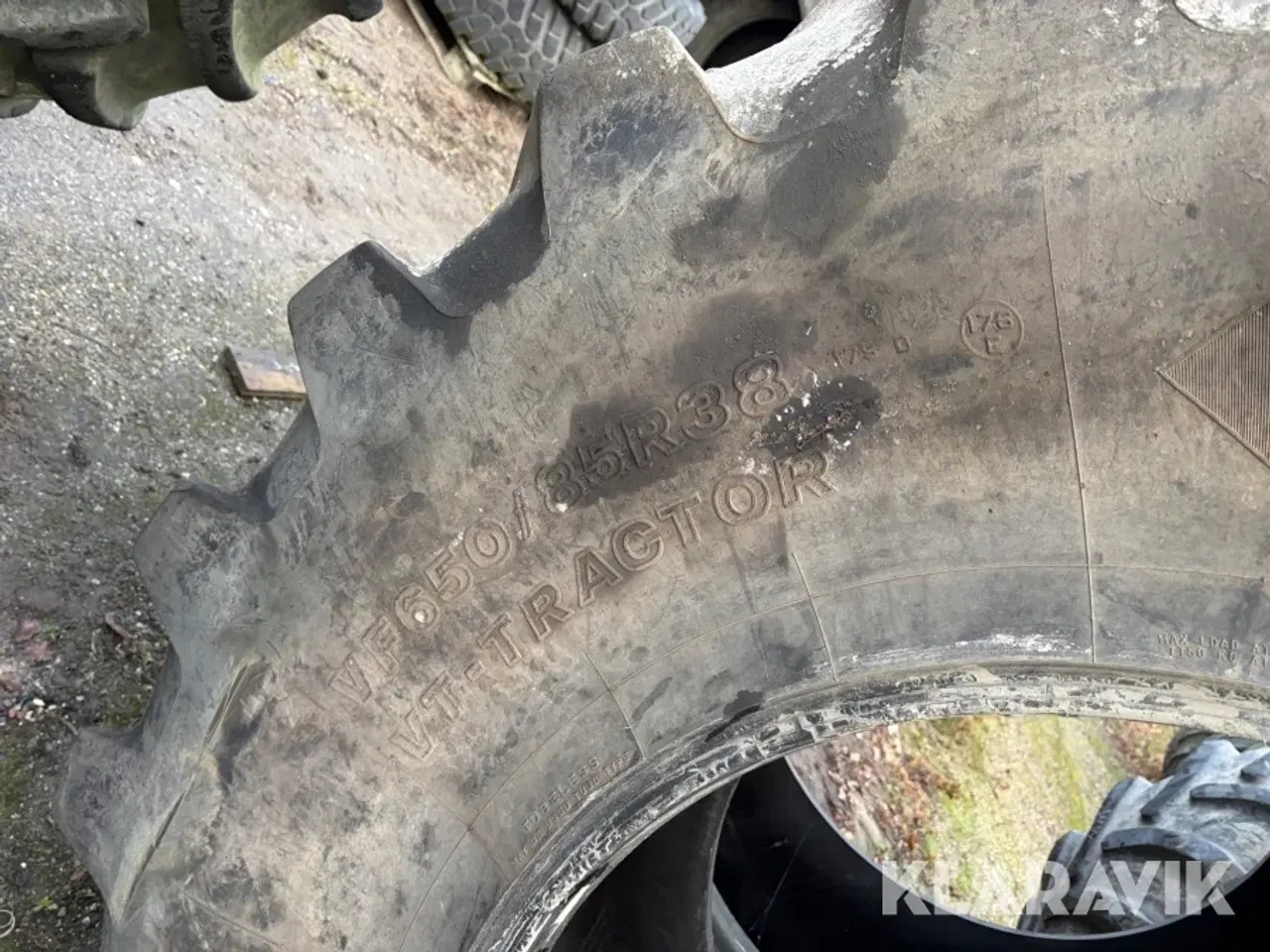 Billede 4 - Landbrugsdæk Kleber + Bridgestone 650/85R38 2 styk