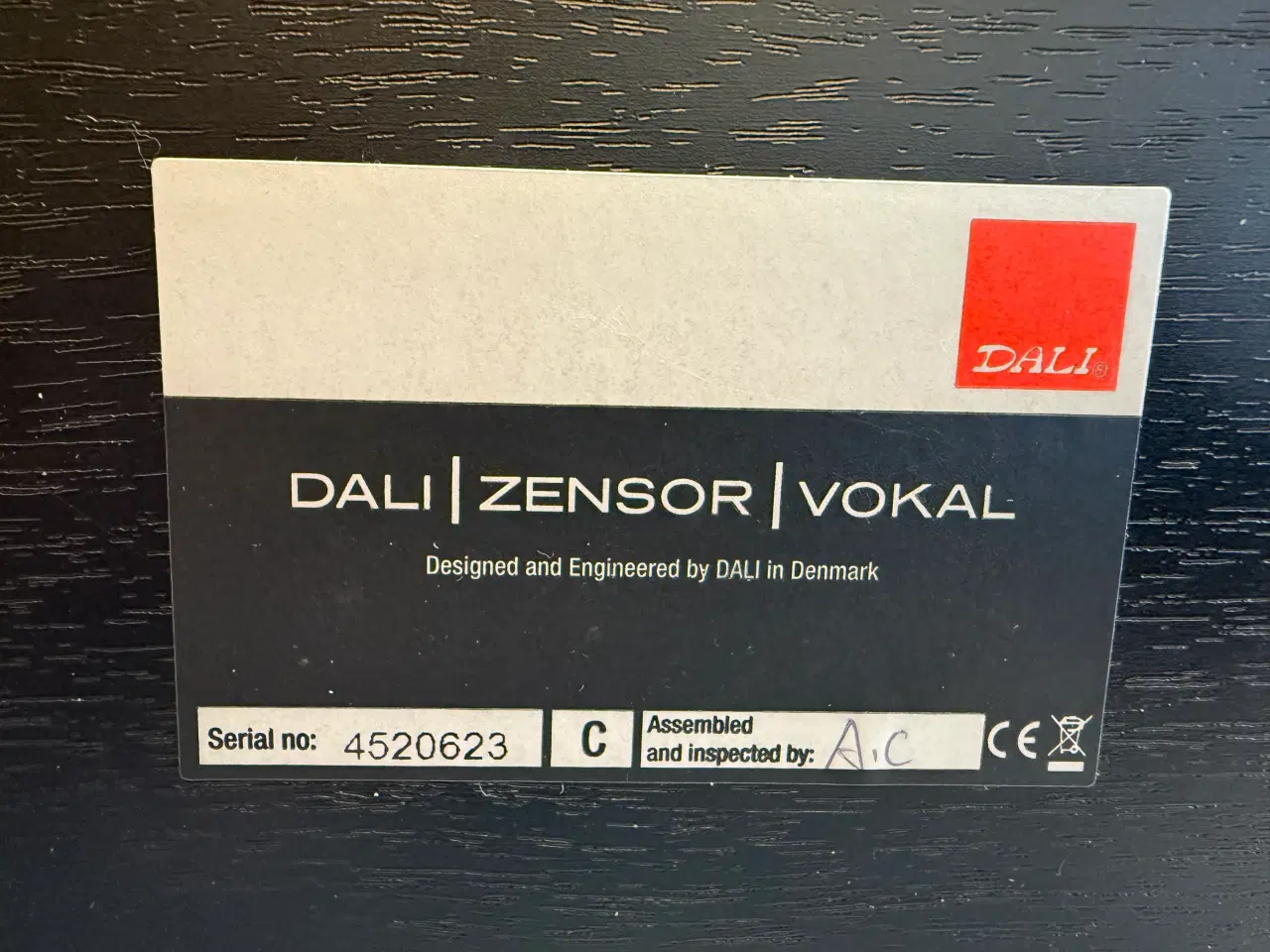 Billede 6 - Dali center højttaler 