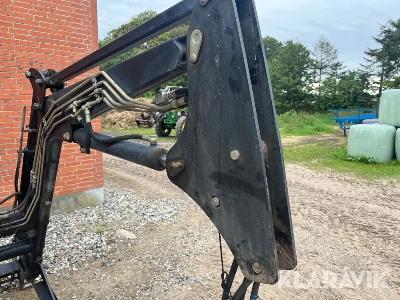 Billede 12 - Frontlæsser Hauer Pom-c 110 ø 75/40 med joystick