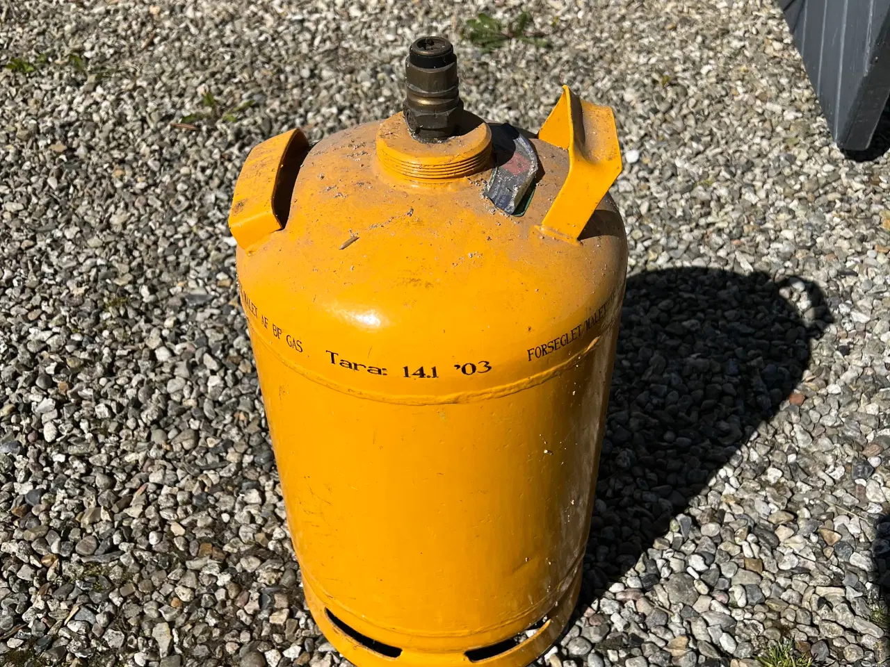 Billede 2 - 2 gasflasker i jern på 10 kg 