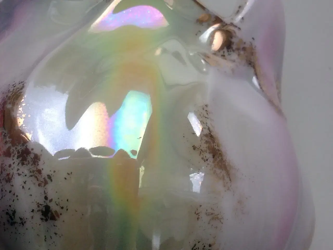 Billede 3 - Perlemor pink gul kurv m guld el rose skål SOLO