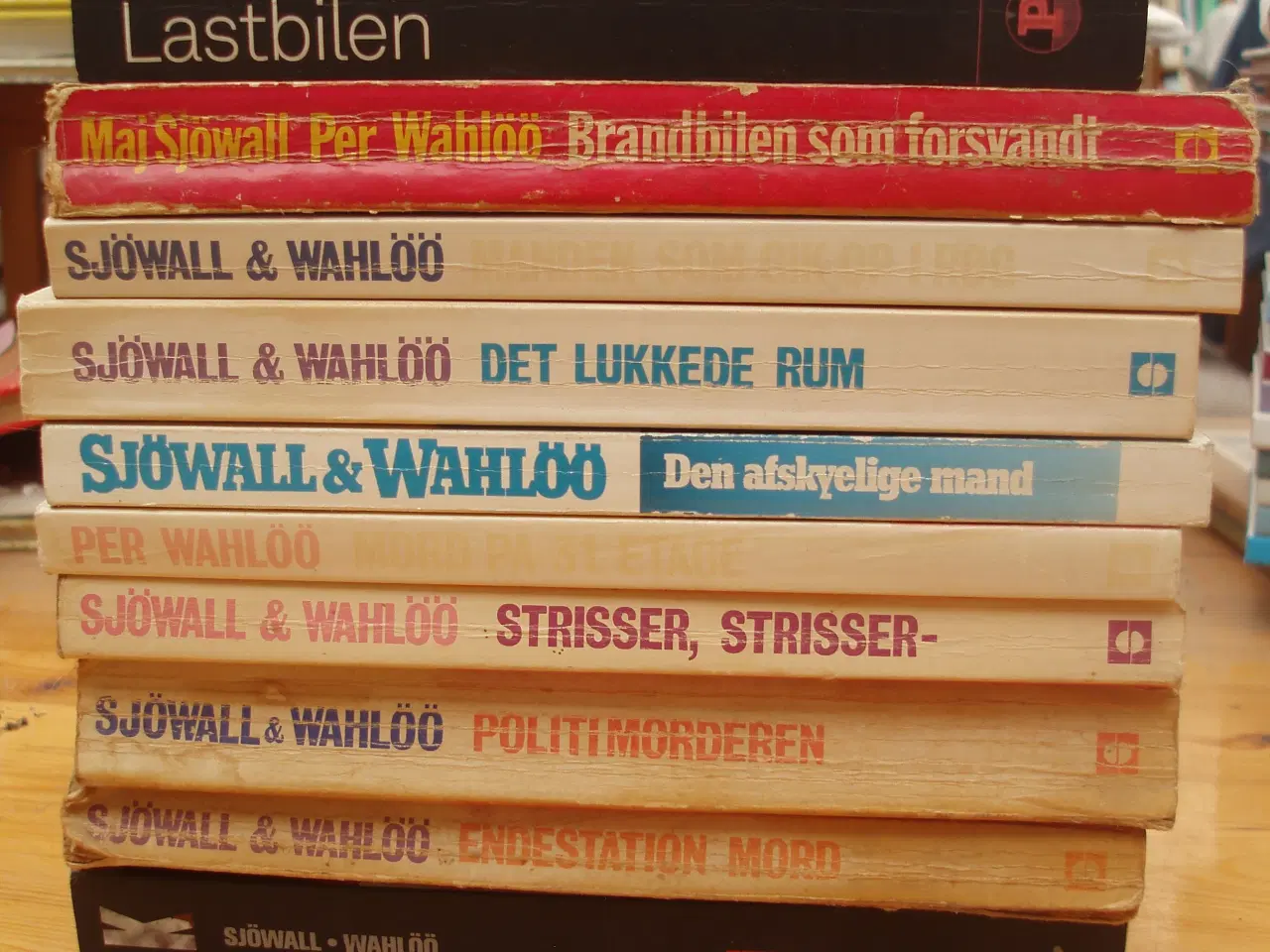 Billede 2 - Sjöwall og Wahlöö paperback bøger