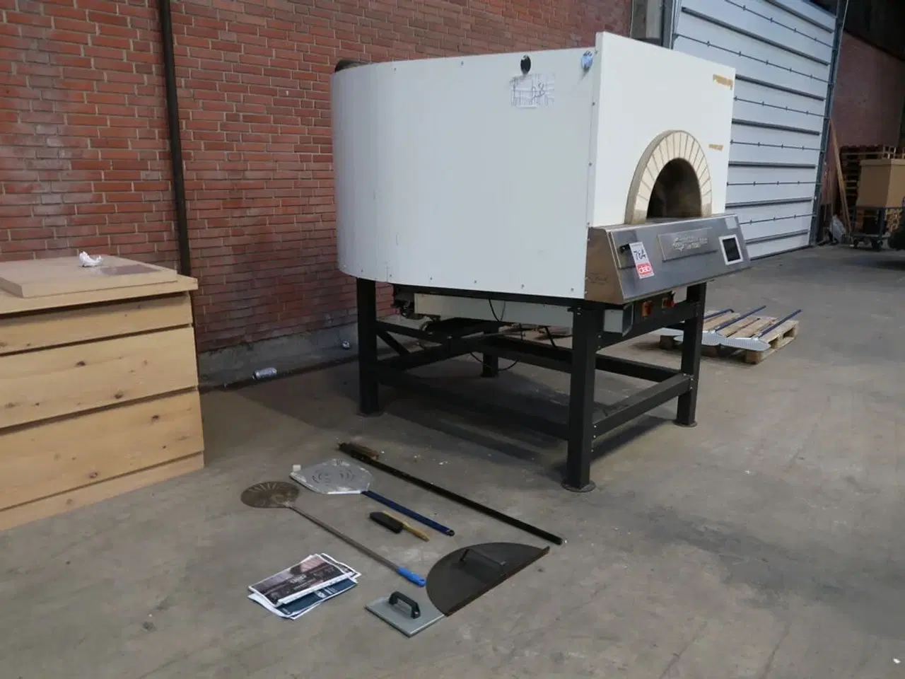 Billede 3 - Demo pizzaovn roterende stenplade Ø135CM MAM - MFRC135