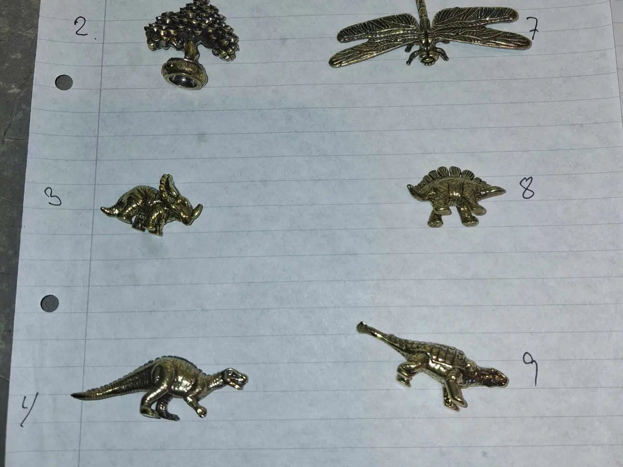 Billede 1 - Messing figurer