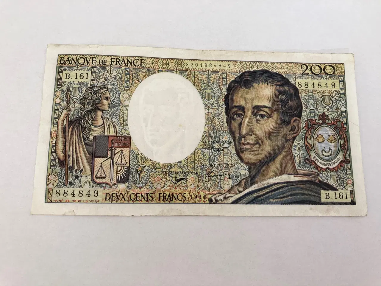 Billede 1 - 200 Francs France